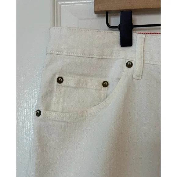Raleigh Denim Alexander‎ Jeans White Handcrafted North Carolina, Mens Size 40